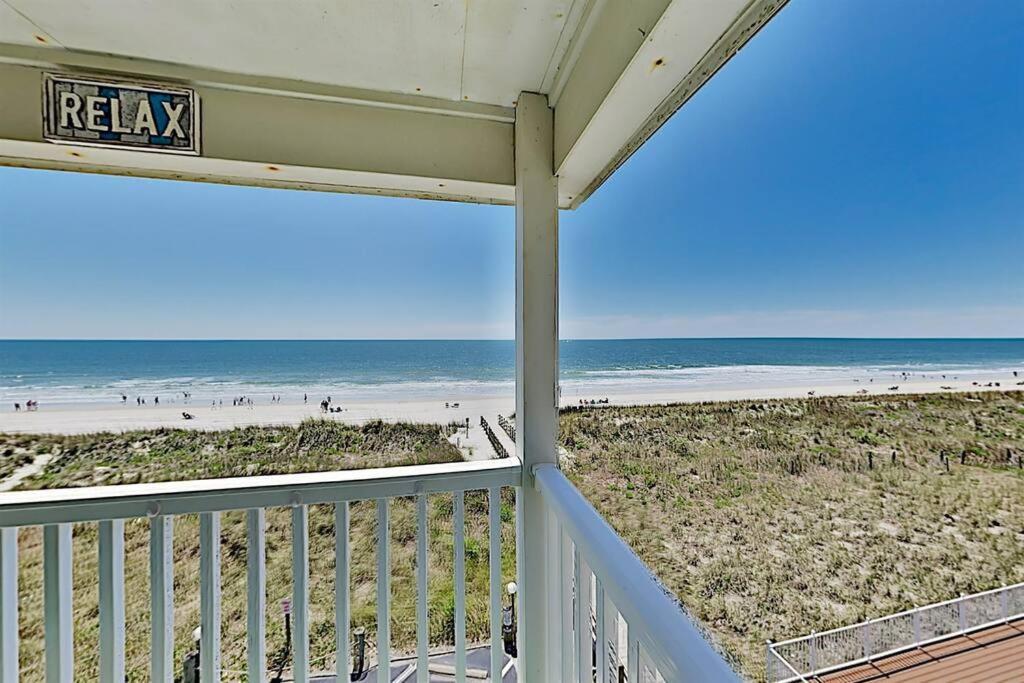 *2Br Oceanfront Retreat*King Ensuite*Pool*Nmb Cherry Grove*Pc4 Миртл-Бич Экстерьер фото