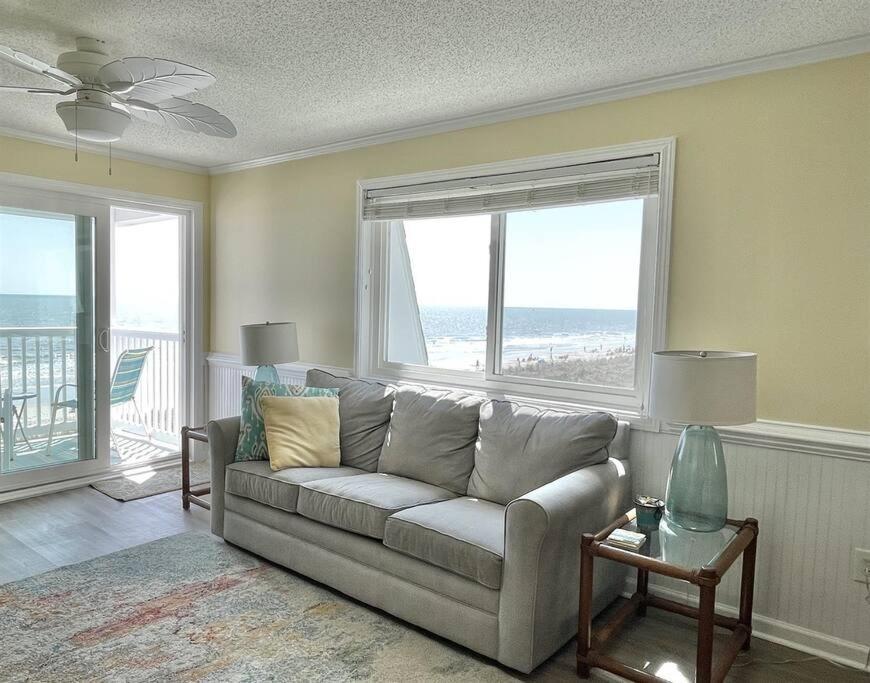 *2Br Oceanfront Retreat*King Ensuite*Pool*Nmb Cherry Grove*Pc4 Миртл-Бич Экстерьер фото