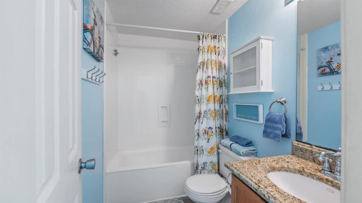 *2Br Oceanfront Retreat*King Ensuite*Pool*Nmb Cherry Grove*Pc4 Миртл-Бич Экстерьер фото